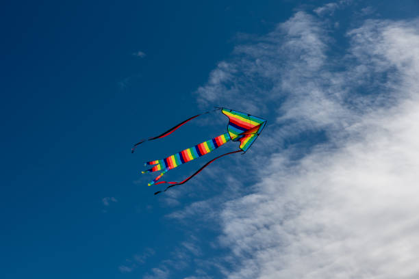 istock Colorful Kites flying over the sky 1315653961