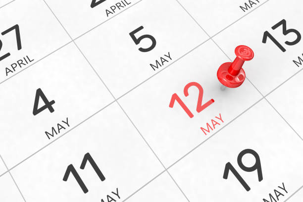 istock 3d rendering of important days concept. 1315678727