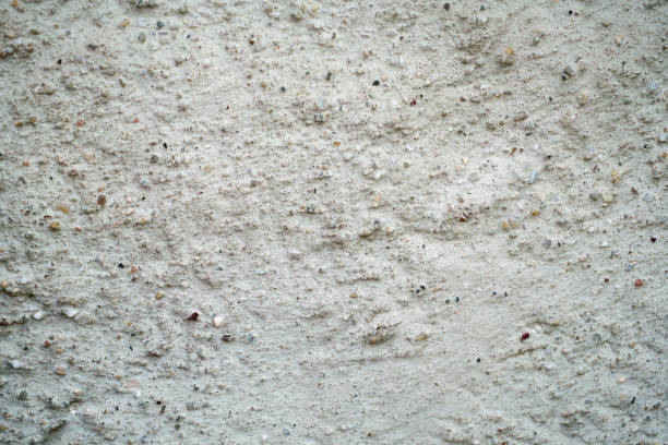 istock Plaster render as a background with strong structure, Mineral photographed in daylight 1315682064