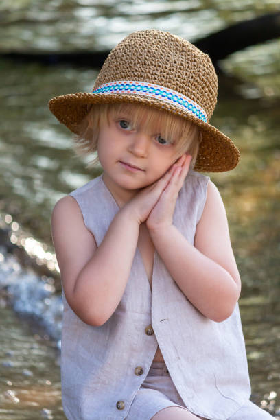 istock Portrait of cute boy 1315686483