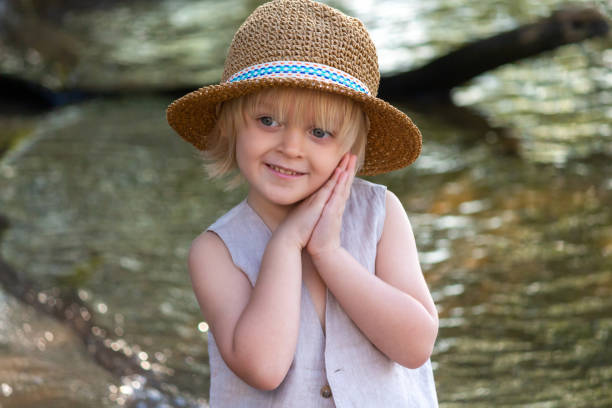 istock Portrait of cute boy 1315686496