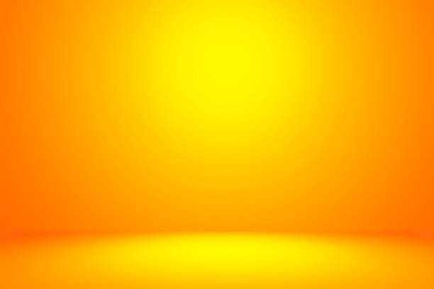 istock Yellow color background, empty yellow gradient room background, abstract backgrounds 1315801473