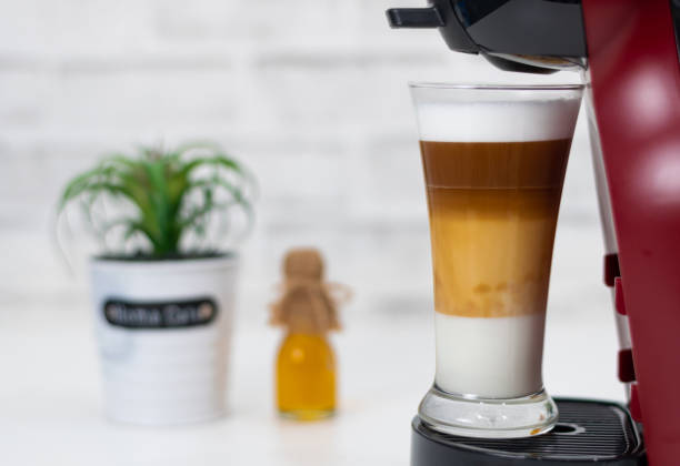 istock Coffee latte milk froth the hot drink 1315811306