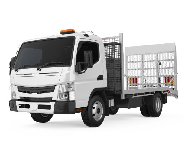 istock Canter Cargo Truck Isolated 1315813608