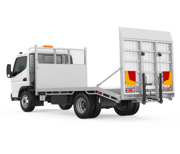 istock Canter Cargo Truck Isolated 1315813620