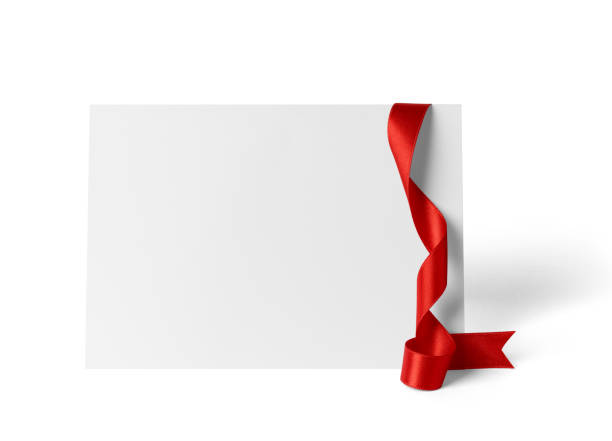 istock folded leaflet red ribbon bow paper template book desktop calendar 1315814796