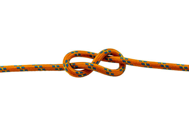 istock Savoy knot orange rope knot example  transparent background 1315824376