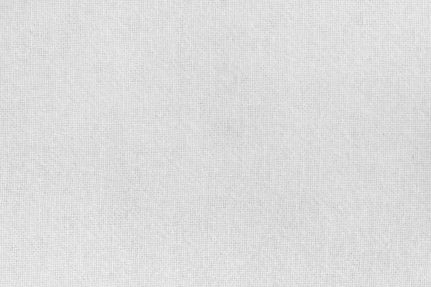 textura de tecido de algodão branco para fundo, padrão têxtil natural. - embroidery canvas beige close up - fotografias e filmes do acervo