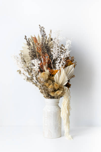 istock Rustic Australian dried flower arrangement in a stylish vase. 1315833831