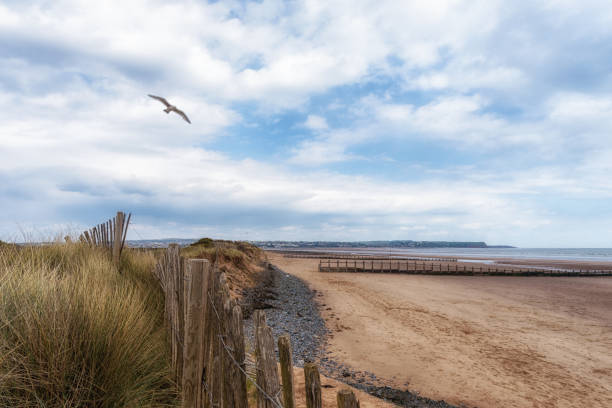 Coastal erosion & environmental defences.Dawlish Warren, DevonMay 2021