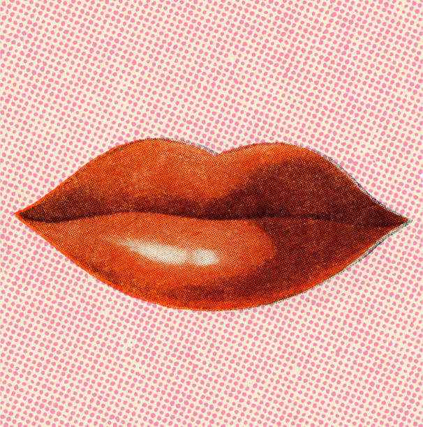 ilustrações, clipart, desenhos animados e ícones de mulher de lábios vermelhos - sexual activity illustrations