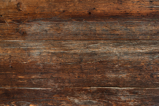 an old weathered wooden wall as an advertising background