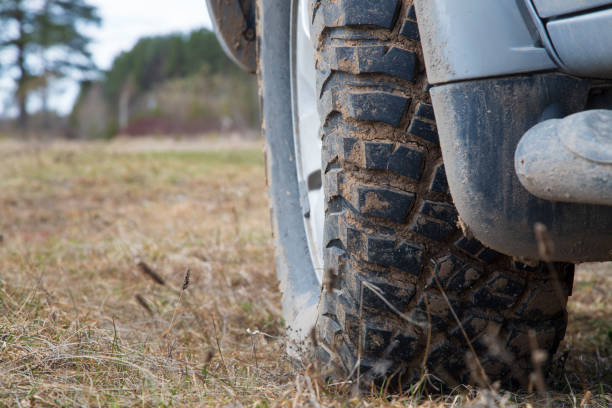 istock Mud rubber for car for off-road driving. 1315891517