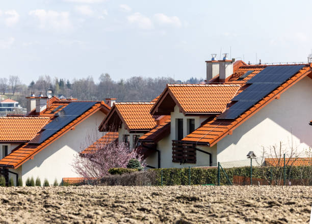 istock solar electric panels on a house roof 1315892549