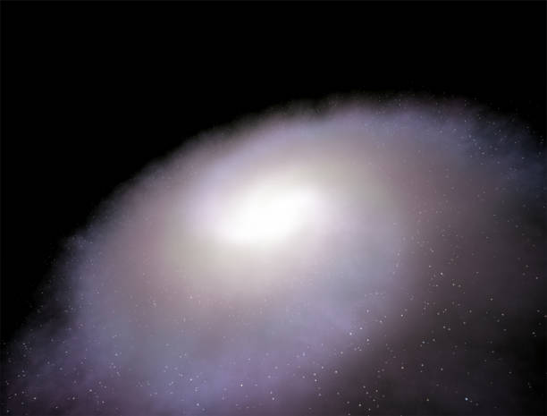 istock High quality Space image of spiral galaxy 1315903756