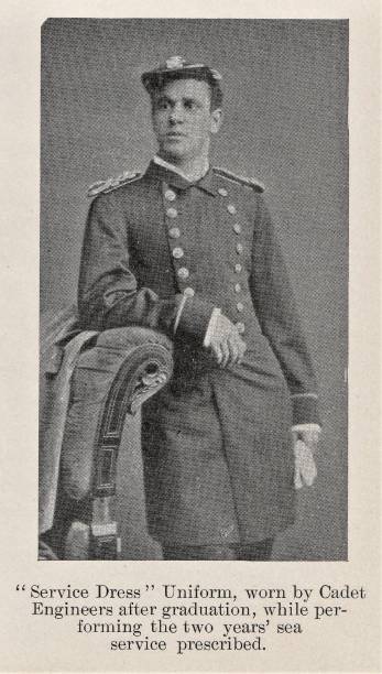 istock US Naval Academy Cadet Engineer Service Dress Uniform 1870s, 19th Century US Naval History 1315919156