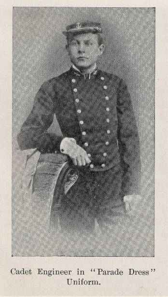 istock US Naval Academy Parade Dress Uniform 1870s, 19th Century US Naval History 1315919157