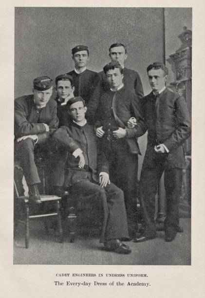 istock US Naval Academy Cadets 1870s, 19th Century US Naval History 1315919169