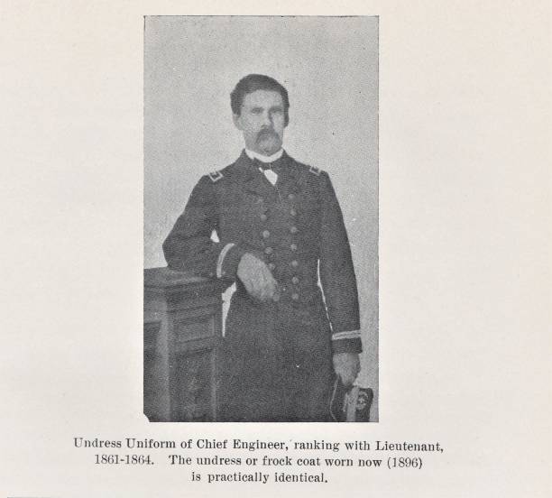 istock US Chief Naval Engineer Uniform 1861-1864, 19th Century US Naval History 1315919217