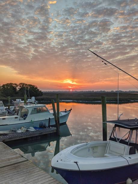 istock Sunrise in Murrells Inlet South Carolina 1315926158