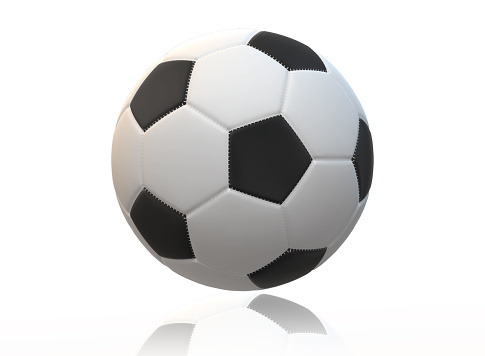 Soccer ball Isolated In white background.