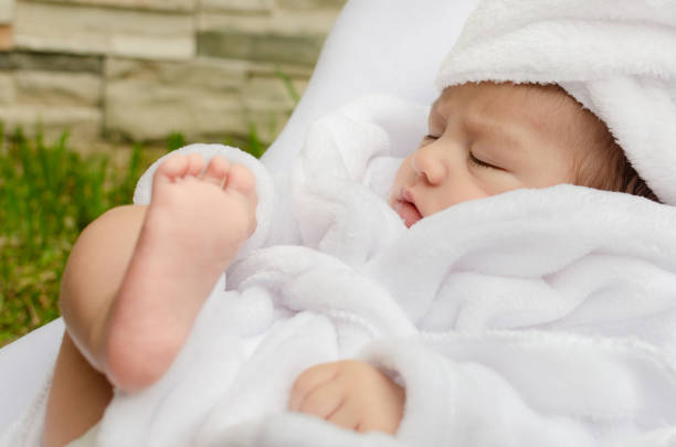 istock Baby in spa session 1315956275