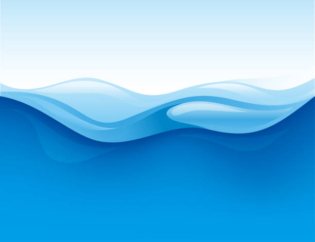 water surface water surface wave background cold drink stock illustrations