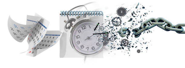 istock calendar flying, pages,, time clock breaking  time pass memory loss future new era feelings  gears free freedom psychology war destruction 1315959954