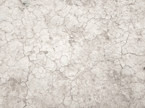 istock The ground has cracks in the top view for the background 1315964644