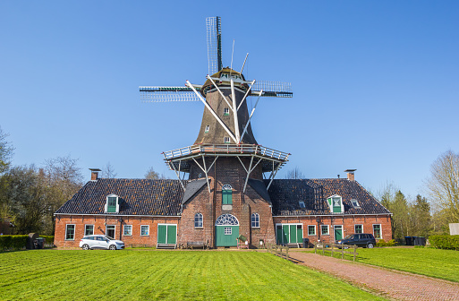 Old windmill in Bremen