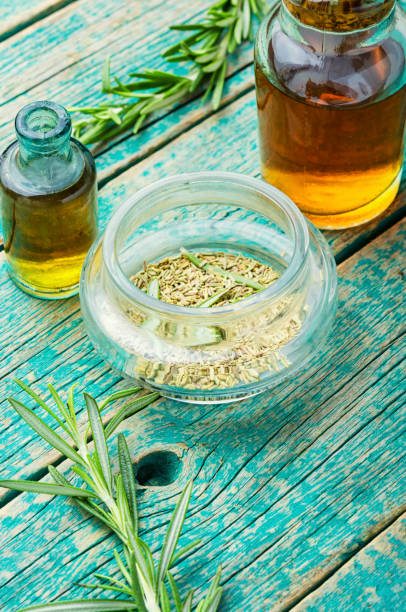 istock Fresh organic rosemary essential oil 1315971110