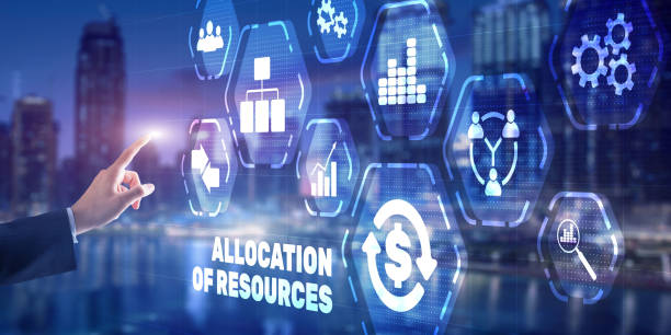 istock Allocation of resources. Business Technology Internet concept 2021 1315981172