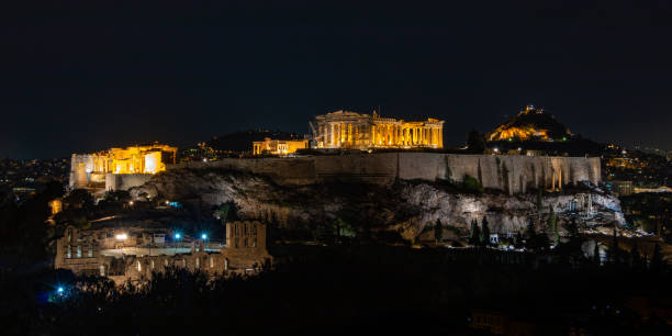 istock Acropolis of Athens at Night 1315987109