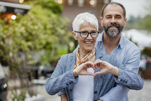 istock Mature couple is spreading love 1315988245