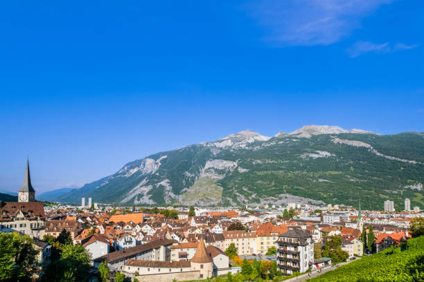 istock Switzerland - Panorama of Chur 1315996835