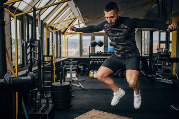istock Man exercising in gym 1315999987