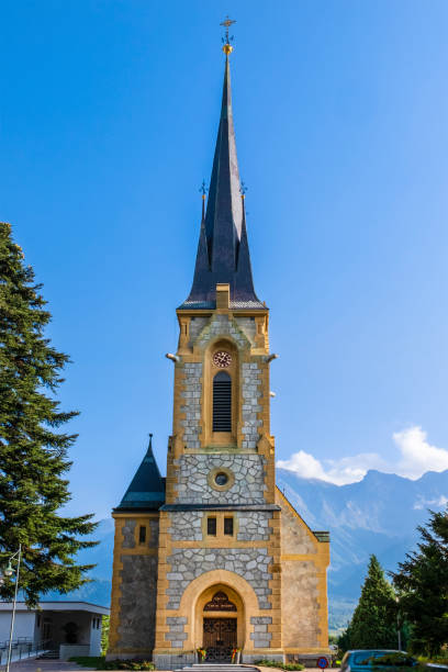 istock Switzerland - Bad Ragaz, Evangelical Church 1316001965
