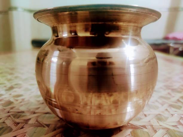Copper Puja Lota Copper Puja Lota lota stock pictures, royalty-free photos & images