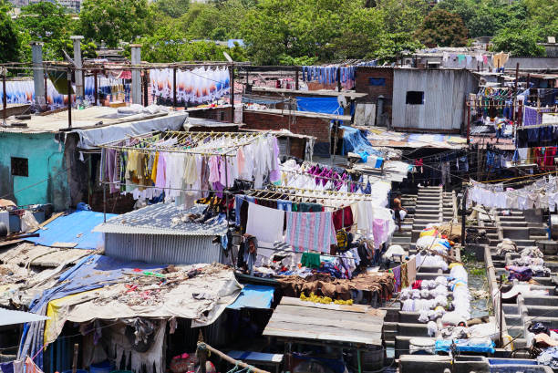 istock Mumbai Mahalaxmi Dhobi Ghat manual Laundry 1316007054
