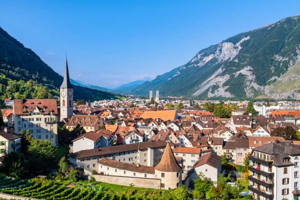 istock Panorama of Chur, Switzerland 1316009514