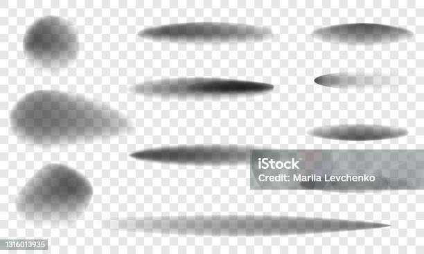 Edge Shadow Texture Realistic Shadow With Soft Edges Stock Illustration - Download Image ...