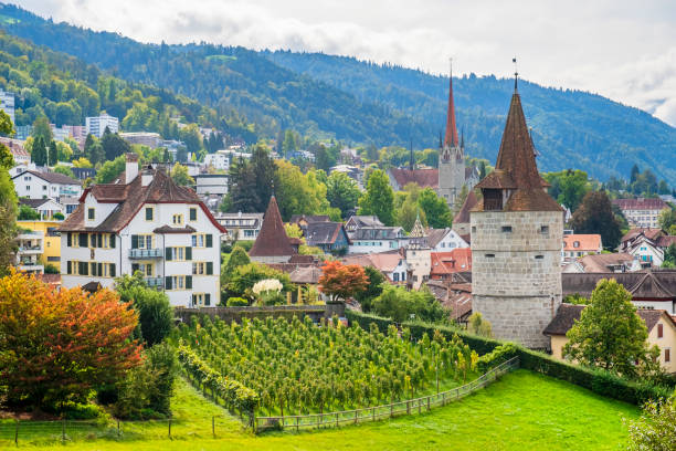 istock Panorama of Zug - Switzerland 1316019223