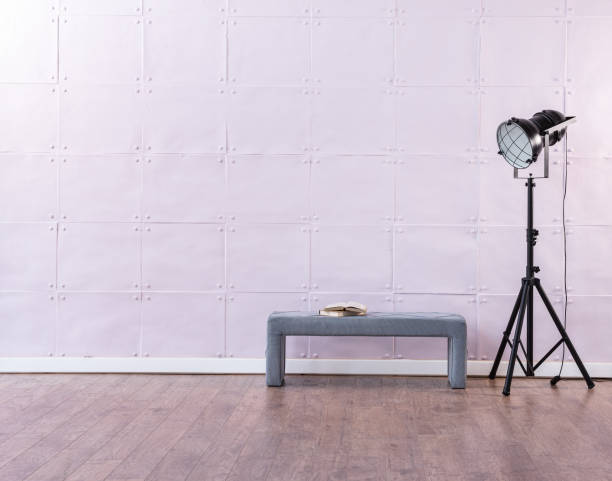 istock Reading room bookshelf old brick wall cozy interior decoration 1316019599