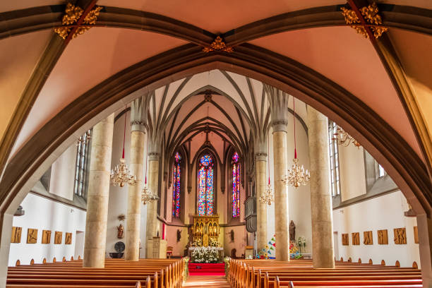 istock Vaduz, the Cathedral - Liechtenstein 1316019689