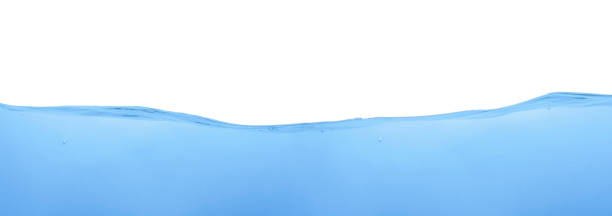 istock Water panorama, water splash isolated on white background, beautiful water splash. 1316020053