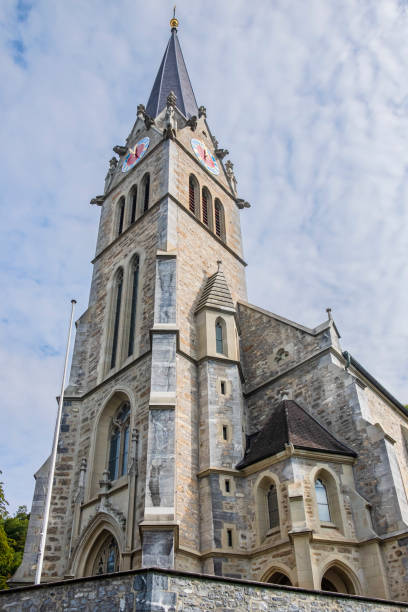 istock Vaduz, the Cathedral - Liechtenstein 1316021324