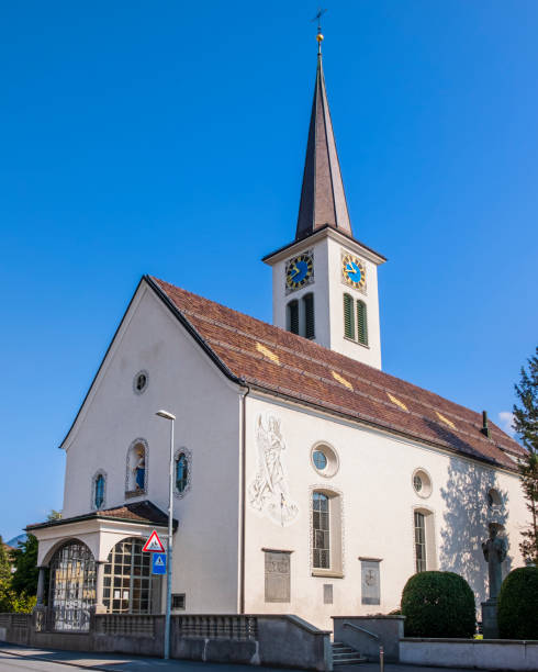 istock Bad Ragaz, the Catholic church - Switzerland 1316022664