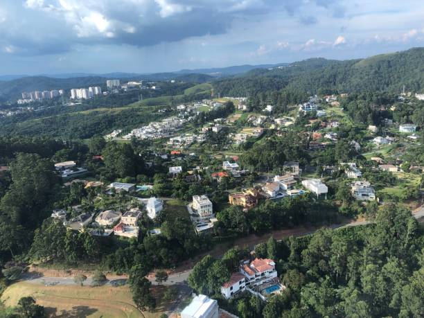 istock Aerial view from a village 1316024685