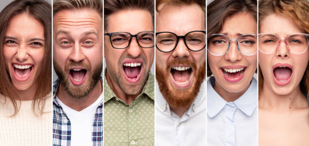 istock Angry people screaming at camera 1316031591
