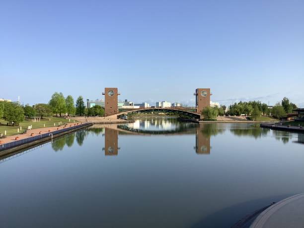 istock Fugan Unga Kansui Park and Tenmon Bridge 1316034344